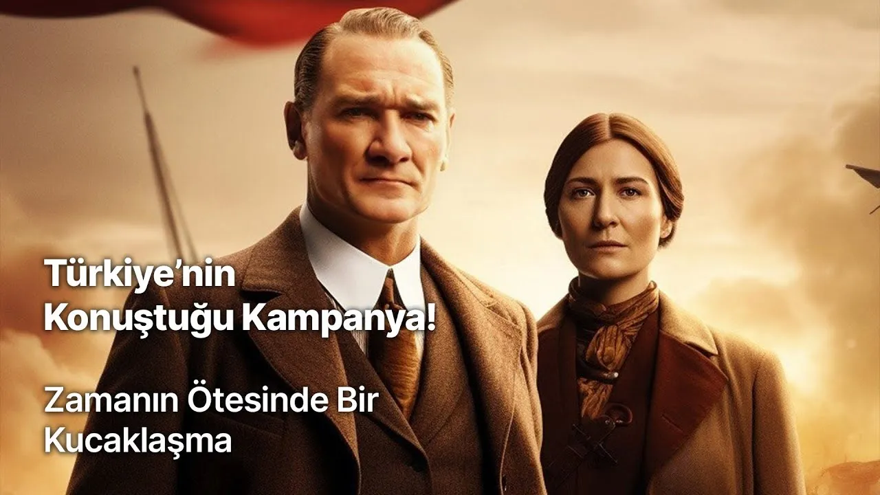 An Embrace Beyond Time, AI experience for the centennial of the Republic of Turkey