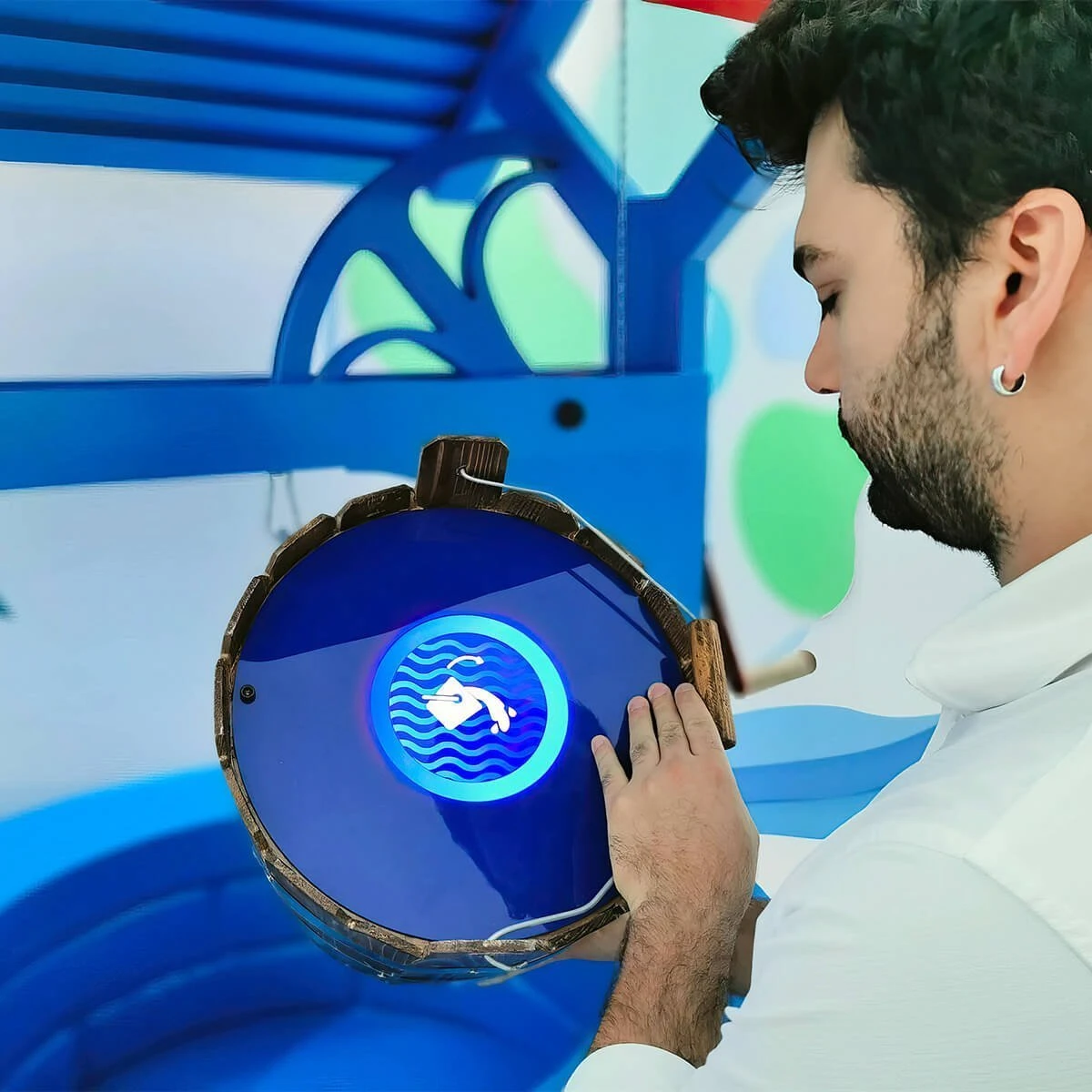 Water Awareness Zone, KAHRAMAA, QATAR interactive experience by Harikalar
