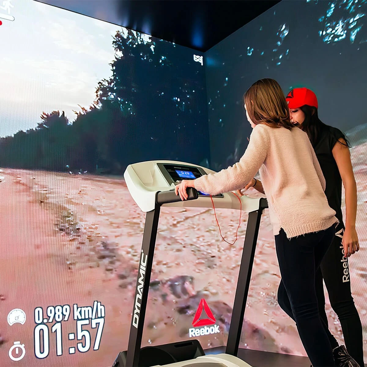 Interactive Fitness Mall Tour, REEBOK interactive experience by Harikalar